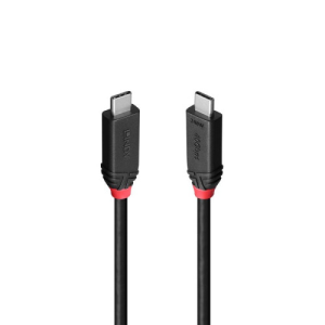 Lindy 37002 cable USB USB4 Gen 3x2 2 m USB C Negro