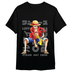 Camiseta Monkey D Luffy One Piece adulto