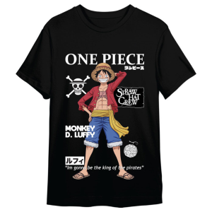Camiseta Monkey D Luffy One Piece adulto