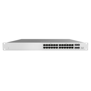 Cisco Meraki MS125-24P Gestionado L2 Gigabit Ethernet (10/100/1000) Energía sobre Ethernet (PoE) 1U Gris