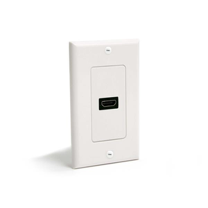 StarTech.com HDMIPLATE placa de pared y cubierta de interruptor Blanco