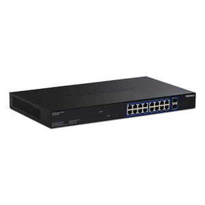 Trendnet 18-PORT MULTI-GIG WEB SMART - Switch Gestionado 2.5G Ethernet (100/1000/2500) 1U Negro