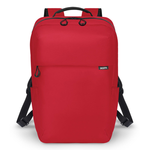 DICOTA D32121-RPET mochila Mochila informal Rojo Poliéster, Tereftalato de polietileno reciclado (rPET)