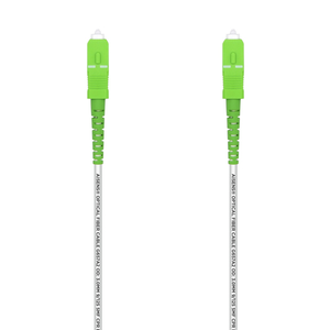 AISENS A152-0498 Cable de fibra óptica e InfiniBand 10 m SC Blanco