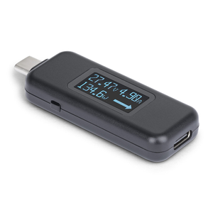 StarTech.com USBC-PWRTESTER comprobador de suministro de energía Negro