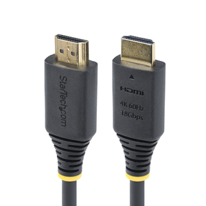 StarTech.com Cable HDMI Certificado Premium de Alta Velocidad de 4m - 4K 60Hz/1440p 144Hz - HDR10/HDCP 2.2/ARC - 18Gbps - UHD -