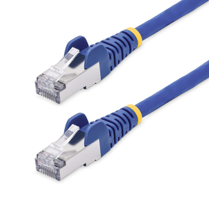 StarTech.com Cable de Red Ethernet CAT8 Azul de 1m - Snagless - sin Pestillo - 25G/40G - 2000MHz - PoE++ de 100W - 26AWG - S/FTP