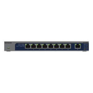 NETGEAR GS108MX-100EUS switch No administrado L2 Gigabit Ethernet (10/100/1000) Montaje en pared/escritorio