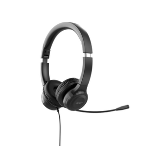 Acer AHW154 Auriculares Alámbrico De mano Oficina/Centro de llamadas USB tipo A Negro