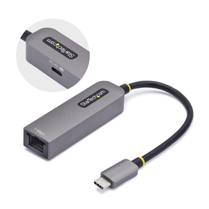 StarTech.com Adaptador de Red USB Tipo C a Ethernet - Adaptador de Red Externo USB-C a RJ45 de 1Gb - USB 3.1 - Entrega de Alimen