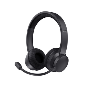 Trust Ayda Auriculares Inalámbrico y alámbrico Diadema Llamadas/Música USB Tipo C Bluetooth Negro