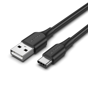 Vention Cable USB 2.0 3A CTHBD/ USB Tipo-C Macho - USB Macho/ 50cm/ Negro