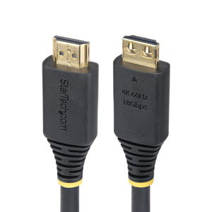 StarTech.com Cable HDMI de Alta Velocidad de 0,9m con Conectores con Agarre - 4K 60Hz/1440p 144Hz - HDR10/HDCP 2.2/ARC - 18Gbps