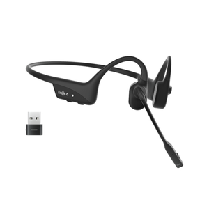 SHOKZ C120-AC-BK auricular y casco Auriculares Inalámbrico gancho de oreja Oficina/Centro de llamadas USB Tipo C Bluetooth Negro