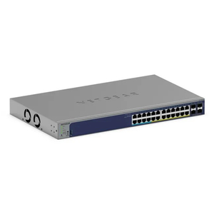 NETGEAR GS728TXUP Gestionado Gigabit Ethernet (10/100/1000) Energía sobre Ethernet (PoE) 1U Gris