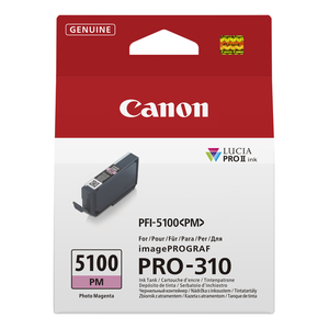 Canon PFI-5100 PM cartucho de tinta 1 pieza(s) Original Foto magenta