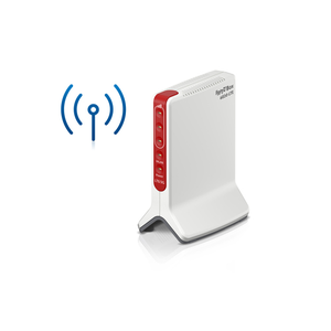 Box FRITZ! 6820 LTE v4 Edition Internatio router inalámbrico Gigabit Ethernet Banda única (2,4 GHz) 4G Rojo, Blanco