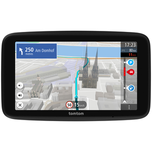 TomTom GO navegador Portátil/Fijo 15,2 cm (6") Pantalla táctil 270 g Negro