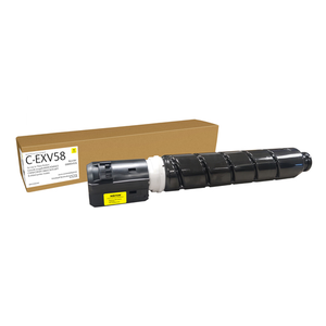 Tóner Everyday™ Amarillo remanufacturado de Xerox es compatible con Canon C-EXV58 (3766C002AA), Capacidad estándar