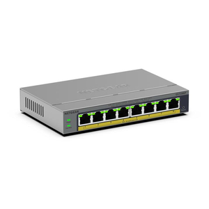 NETGEAR GS108EP Gestionado L2/L3 Gigabit Ethernet (10/100/1000) Gris