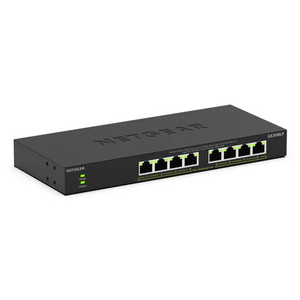 NETGEAR GS308LP No administrado Gigabit Ethernet (10/100/1000) Energía sobre Ethernet (PoE) Escritorio Negro