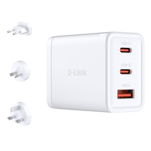 D-Link DCP-651 cargador de dispositivo móvil Universal Blanco Corriente alterna Carga rápida Interior