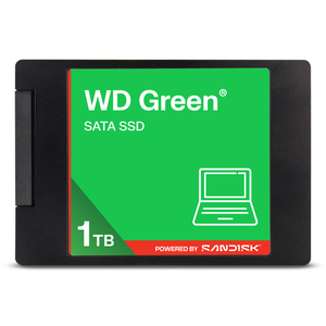 Western Digital Green WDS100T5G0A 1 TB 2.5" Serial ATA III 3D NAND