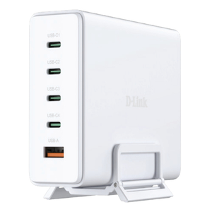 D-Link DCF-241 cargador de dispositivo móvil Universal Blanco Corriente alterna Carga rápida Interior