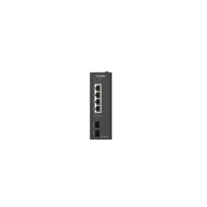 D-Link DIS-100G-06P switch No administrado L2 Gigabit Ethernet (10/100/1000) Energía sobre Ethernet (PoE) DIN rail Negro