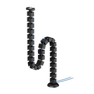 Neomounts ADS06-132BL Organizador vertebral de cables - fijación magnética - universal