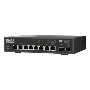 QNAP QSW-L3208-2C6T switch Gestionado L2 10G Ethernet (100/1000/10000) Escritorio Negro