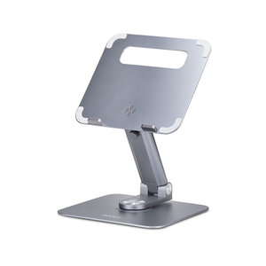 StarTech.com Soporte Elevador Telescópico de Ordenador Portátil - Base Giratoria de 360 Grados - Base Giratoria de Ordenador par