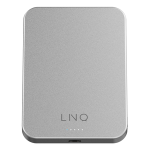 LINQ LQWP052 batería externa 5000 mAh Cargador inalámbrico Plata