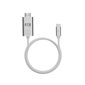 LINQ LQCCH200 cambiador de género para cable USB C HDMI Gris