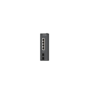 D-Link DIS-210G-06 switch Gestionado L2/L3 Gigabit Ethernet (10/100/1000) DIN rail Negro