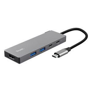 Trust 26062 hub de interfaz USB Tipo C Gris