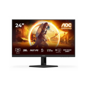 AOC G4 24G4HRE pantalla para PC 60,5 cm (23.8") 1920 x 1080 Pixeles Full HD LED Negro, Rojo