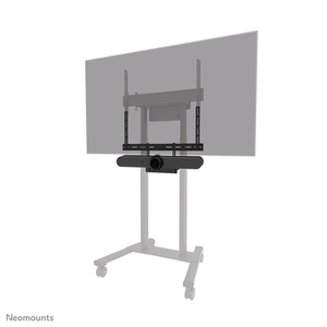 Neomounts AV60-500BL Kit compuesto por barra de videoconferencia y soporte para ordenador portátil 43-110" - VESA - máx 8 kg - u