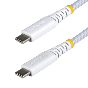 StarTech.com Cable de Carga USB-C Trenzado de 2m - Cable Cargador USB Tipo C para Portátil - Cable Resistente para Carga de Disp