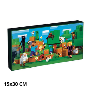 Lienzo con Luz Minecraft en GAME.es