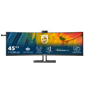 Philips 6000 series 45B1U6900CH/00 pantalla para PC 113 cm (44.5") 5120 x 1440 Pixeles UltraWide Dual Quad HD LED Negro