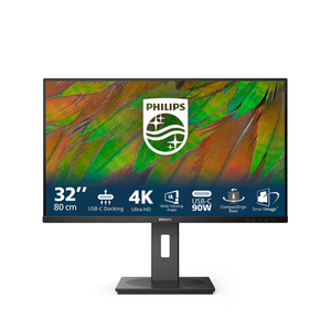 Philips 3000 series 32B1U3900/00 pantalla para PC 80 cm (31.5") 3840 x 2160 Pixeles 4K Ultra HD LCD Negro