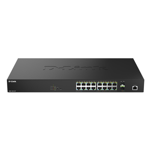 D-Link DMS-1250-18P/E switch Gestionado L2 2.5G Ethernet (100/1000/2500) Energía sobre Ethernet (PoE) Negro