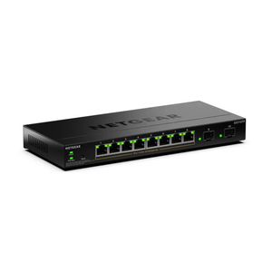 NETGEAR GS310TPv2 Gestionado L2/L3 Gigabit Ethernet (10/100/1000) Energía sobre Ethernet (PoE) Escritorio Negro