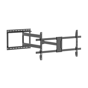 AISENS Soporte Pro Giratorio, Inclinable y Nivelable para Monitor/TV 50kg de 43"-80", Negro