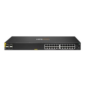 HPE Aruba Networking CX 6000 24p 10M/100M/1G Class4 PoE 4p SFP 1G 370W Switch