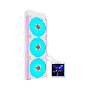 Lian Li HydroShift II LCD-S 360 CL Procesador Kit de refrigeración líquida 12 cm Blanco 1 pieza(s)