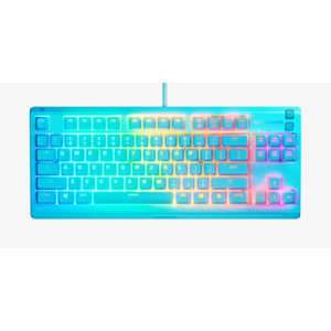 Steelseries Apex 3 TKL - US teclado Juego USB QWERTY Inglés de EE. UU. Color aguamarina