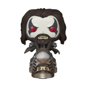 Figura POP Ride DC Comics Supergirl Lobo on the Spacehog