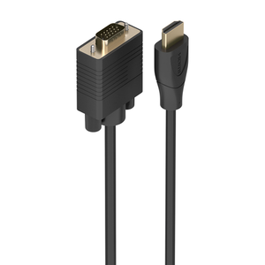 AISENS Cable Conversor HDMI a SVGA, HDMI A/M-SVGA/M, Negro, 2.0m